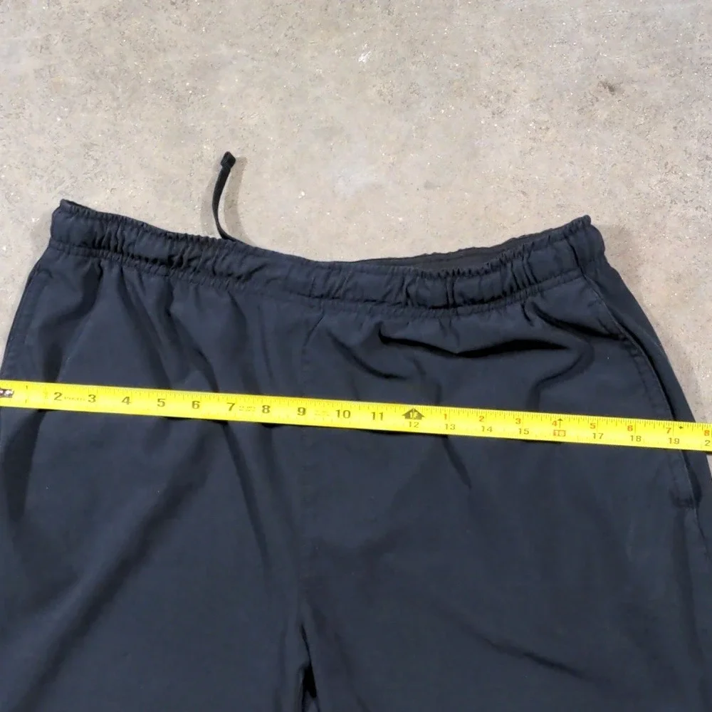 Layer 8 Womens Athletic Shorts Black Medium M Drawstring Elastic Waist Gym Run - Picture 7 of 9